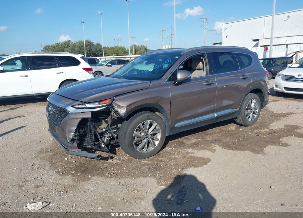 2020 HYUNDAI SANTA FE SEL VIN: 5NMS33AD4LH169302