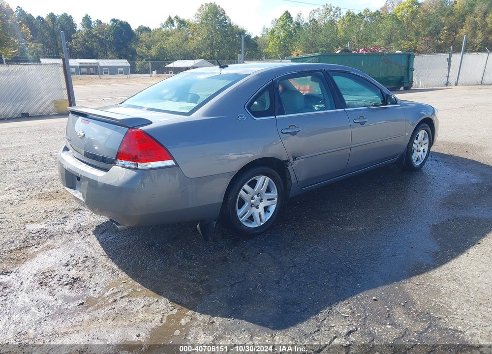2006 CHEVROLET IMPALA LTZ VIN: 2G1WU581369348651