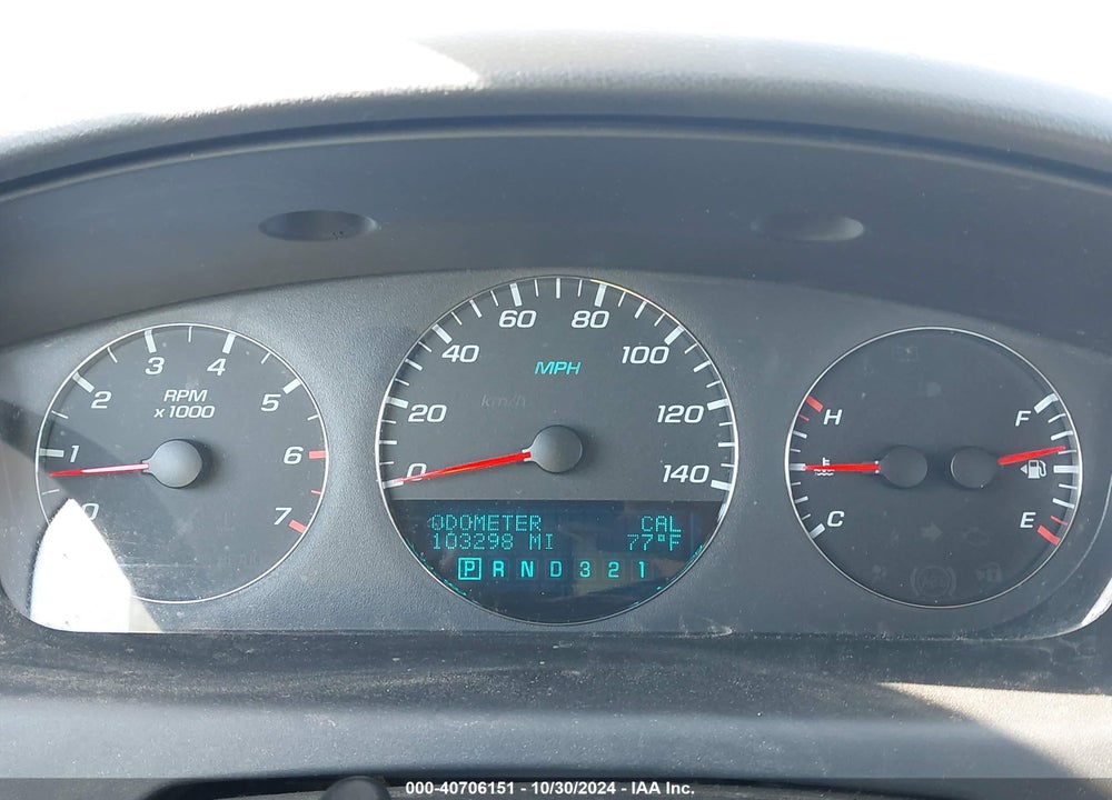 2006 CHEVROLET IMPALA LTZ VIN: 2G1WU581369348651