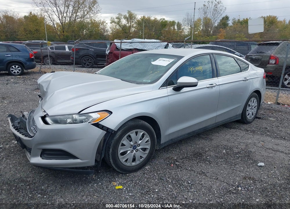 2014 FORD FUSION S VIN: 1FA6P0G7XE5401113