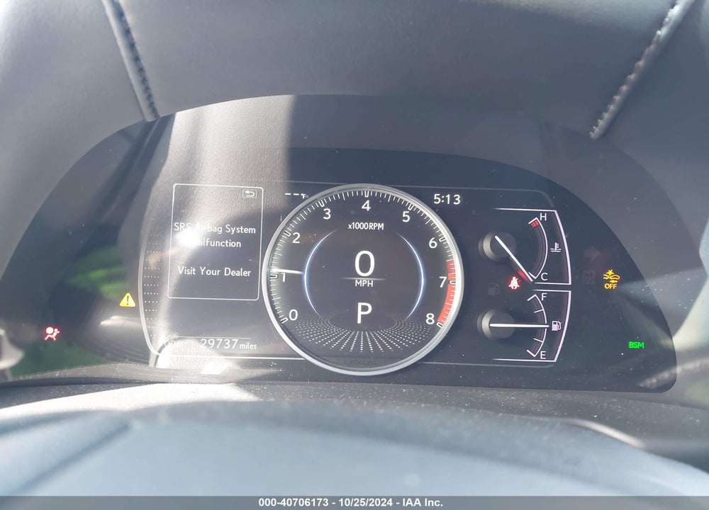 2019 LEXUS ES 350 VIN: 58ABZ1B14KU036493