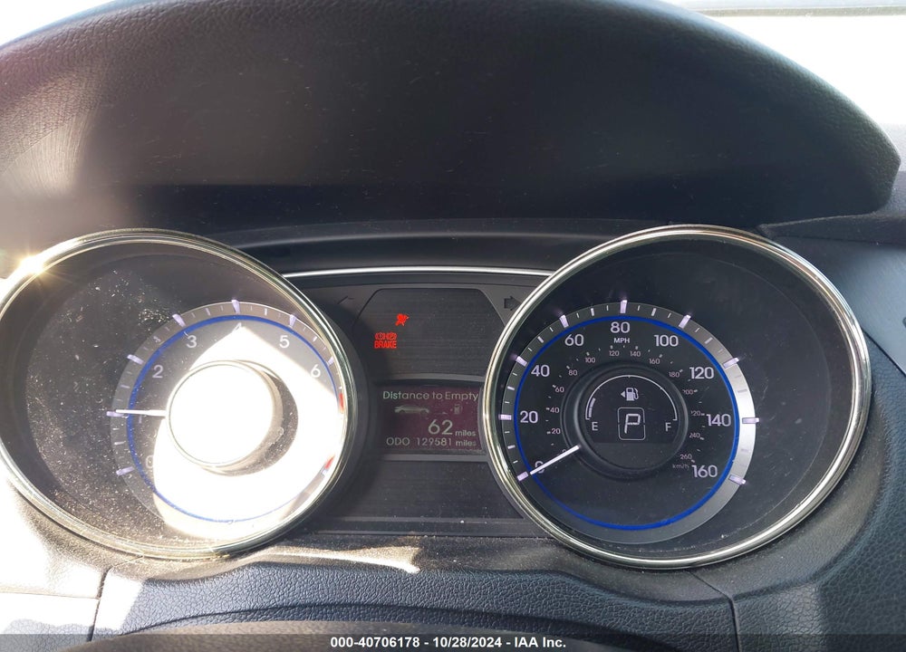 2011 HYUNDAI SONATA GLS VIN: 5NPEB4ACXBH296229