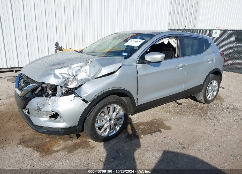 2022 NISSAN ROGUE SPORT S FWD XTRONIC CVT VIN: JN1BJ1AV1NW583210