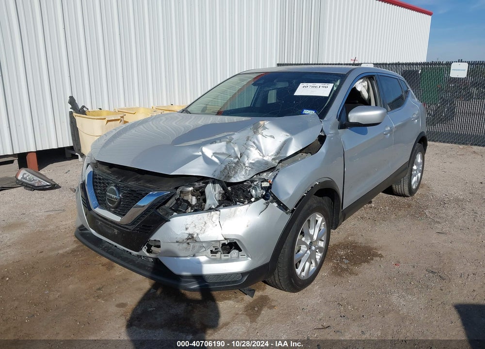 2022 NISSAN ROGUE SPORT S FWD XTRONIC CVT VIN: JN1BJ1AV1NW583210