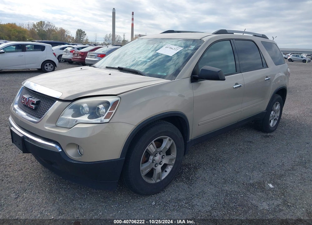 2012 GMC ACADIA SLE VIN: 1GKKRPED9CJ141445