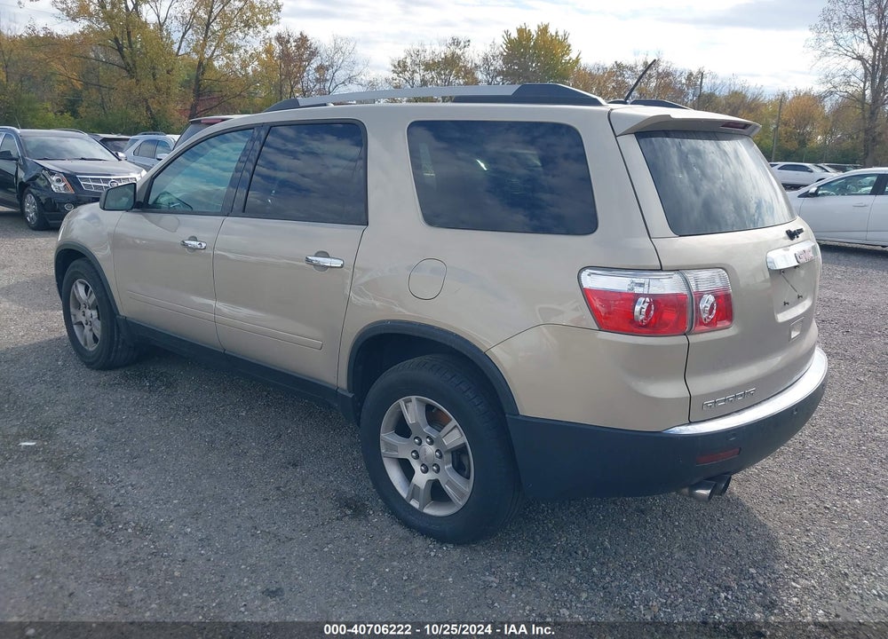 2012 GMC ACADIA SLE VIN: 1GKKRPED9CJ141445