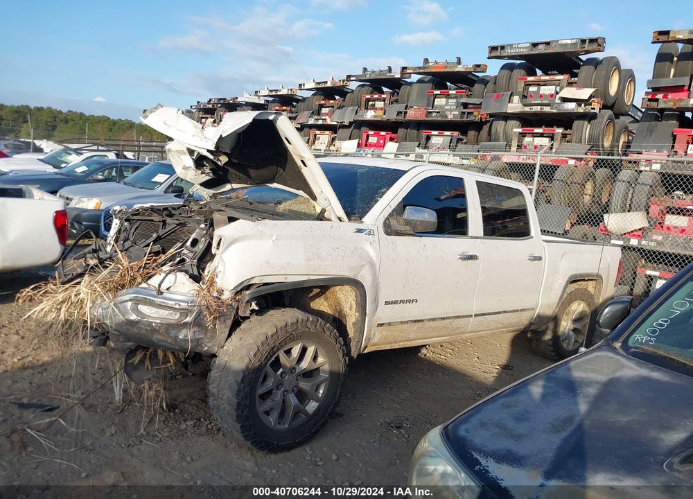 2018 GMC SIERRA 1500 SLT VIN: 3GTU2NEC6JG426946