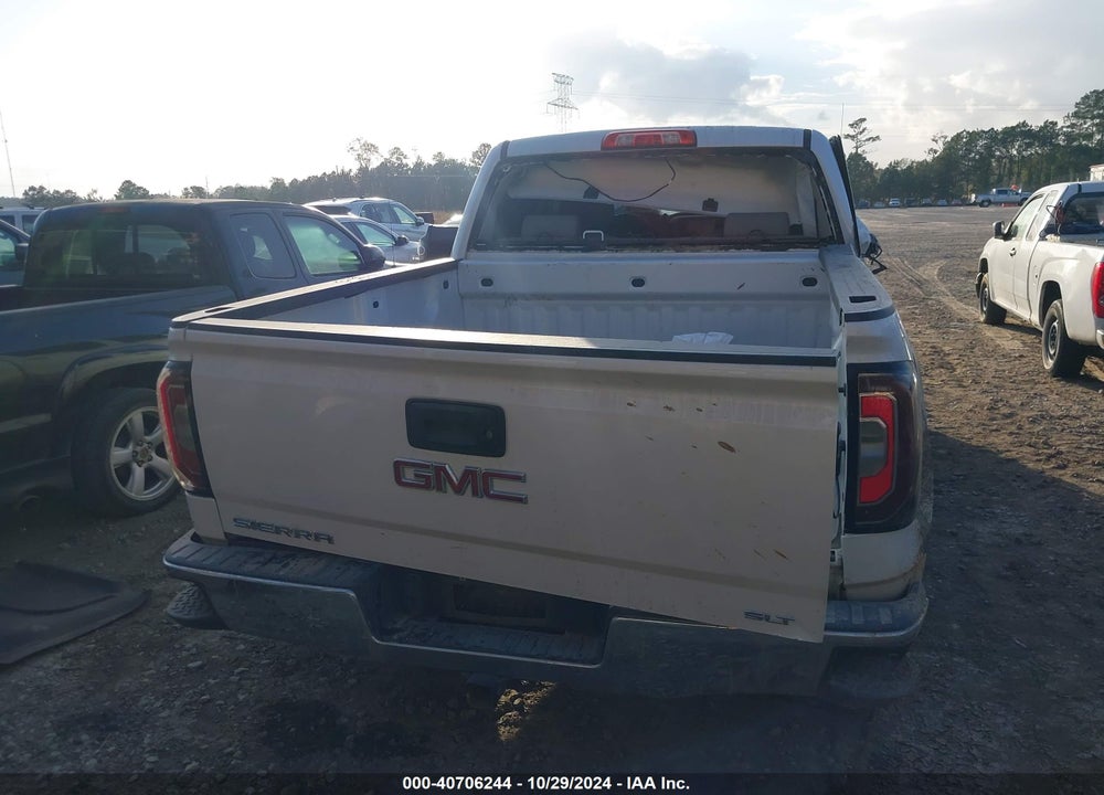 2018 GMC SIERRA 1500 SLT VIN: 3GTU2NEC6JG426946