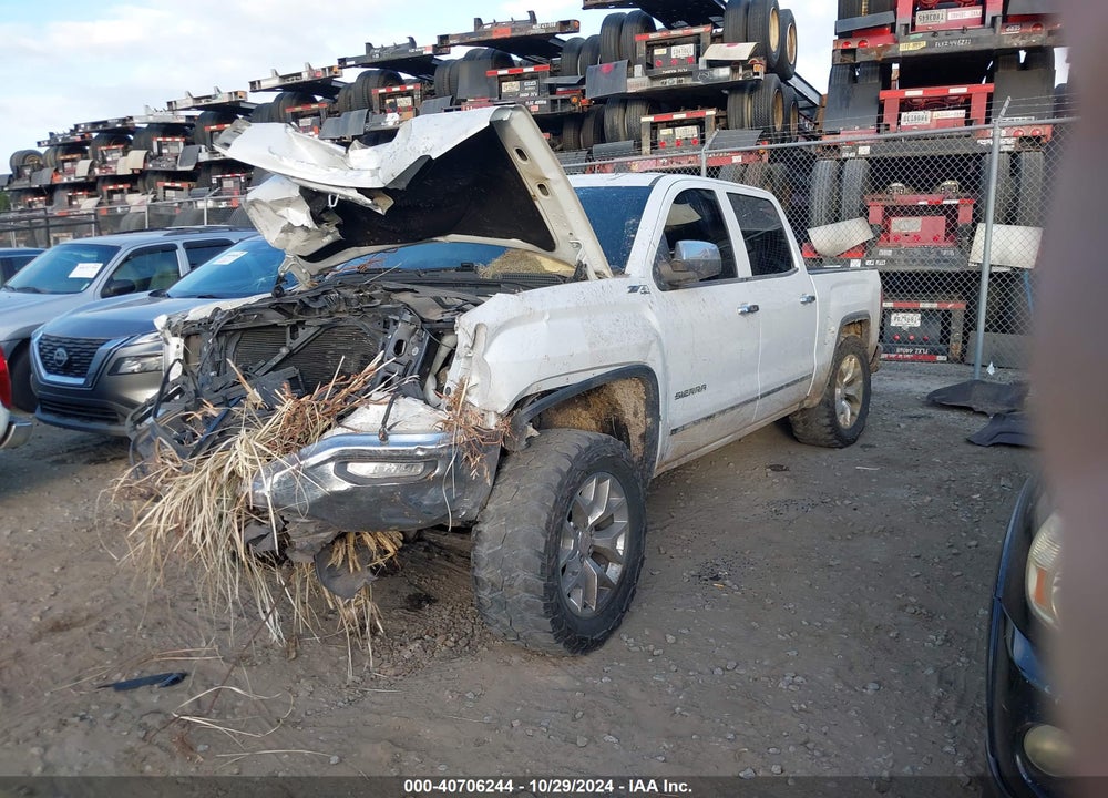 2018 GMC SIERRA 1500 SLT VIN: 3GTU2NEC6JG426946