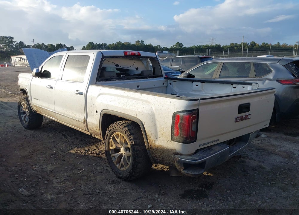 2018 GMC SIERRA 1500 SLT VIN: 3GTU2NEC6JG426946
