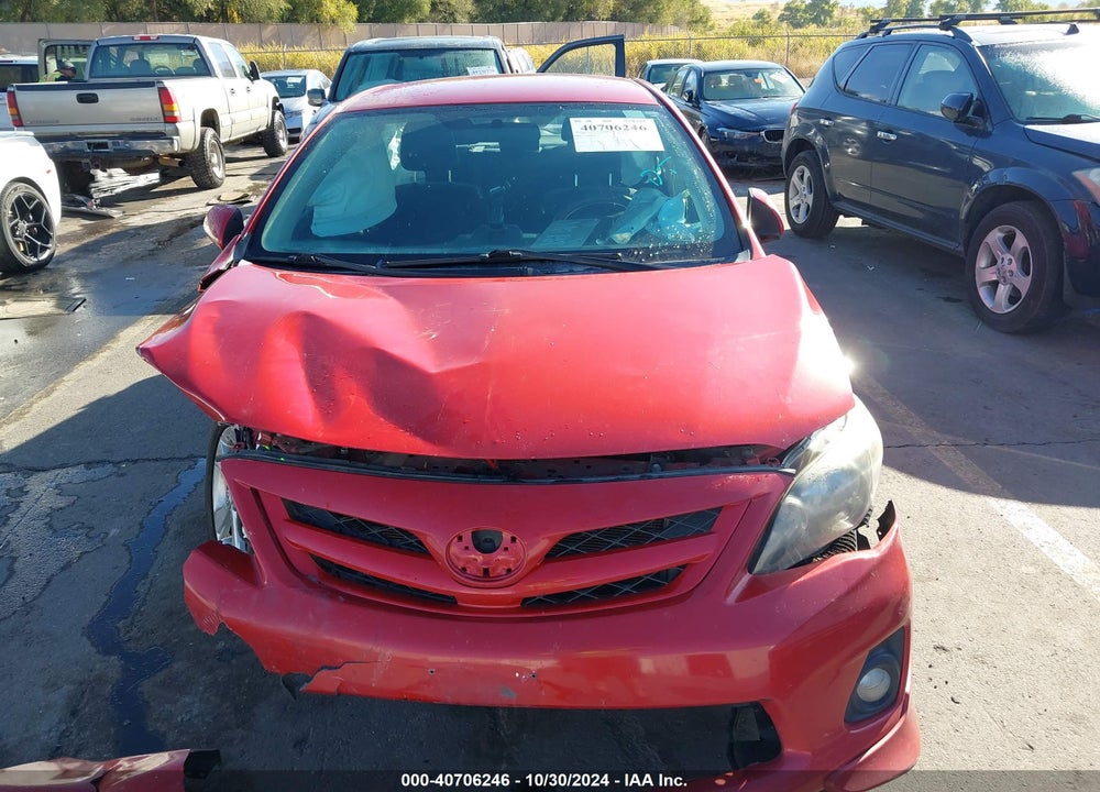 2012 TOYOTA COROLLA S VIN: 2T1BU4EE8CC770630