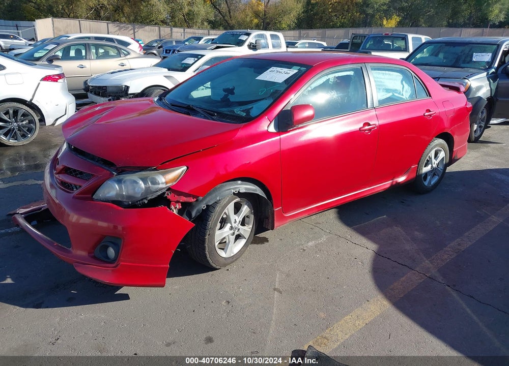 2012 TOYOTA COROLLA S VIN: 2T1BU4EE8CC770630