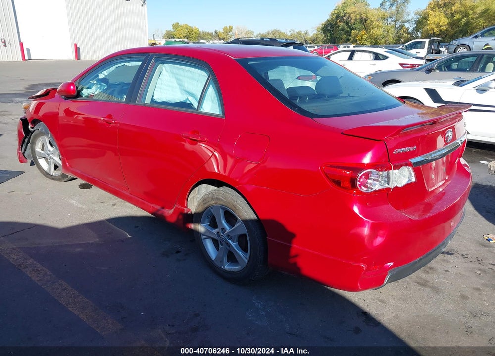 2012 TOYOTA COROLLA S VIN: 2T1BU4EE8CC770630