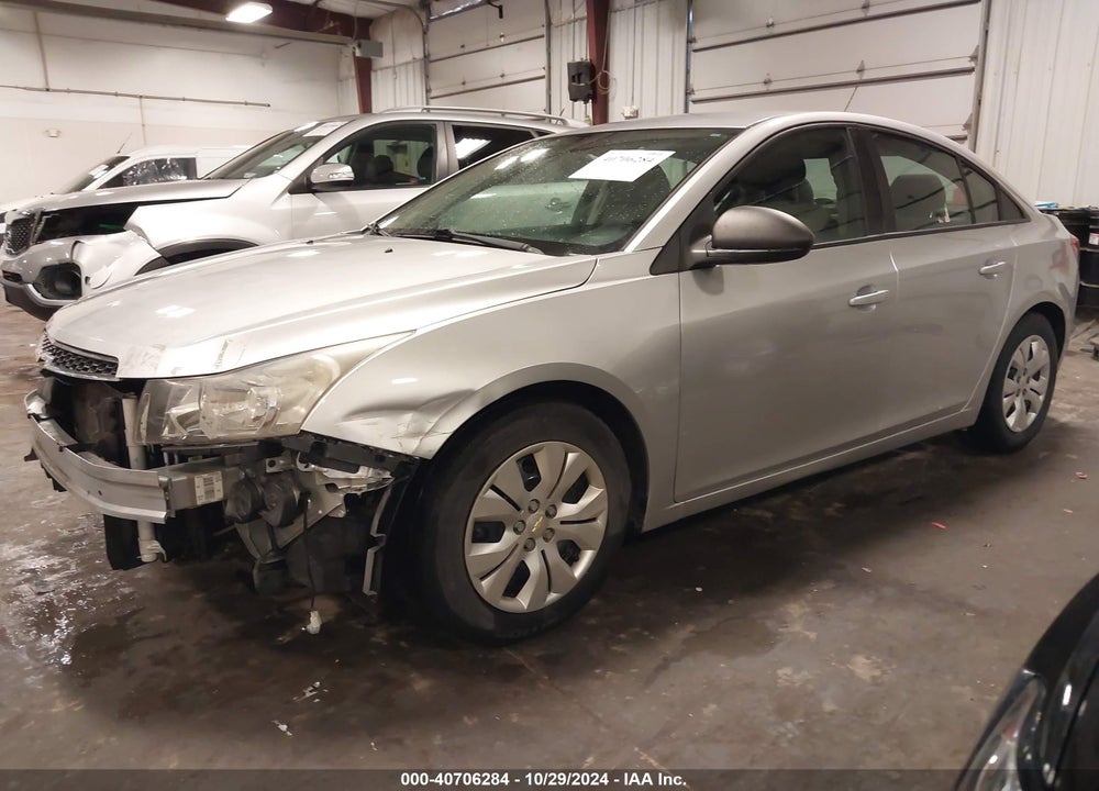 2014 CHEVROLET CRUZE LS AUTO VIN: 1G1PA5SH8E7138937