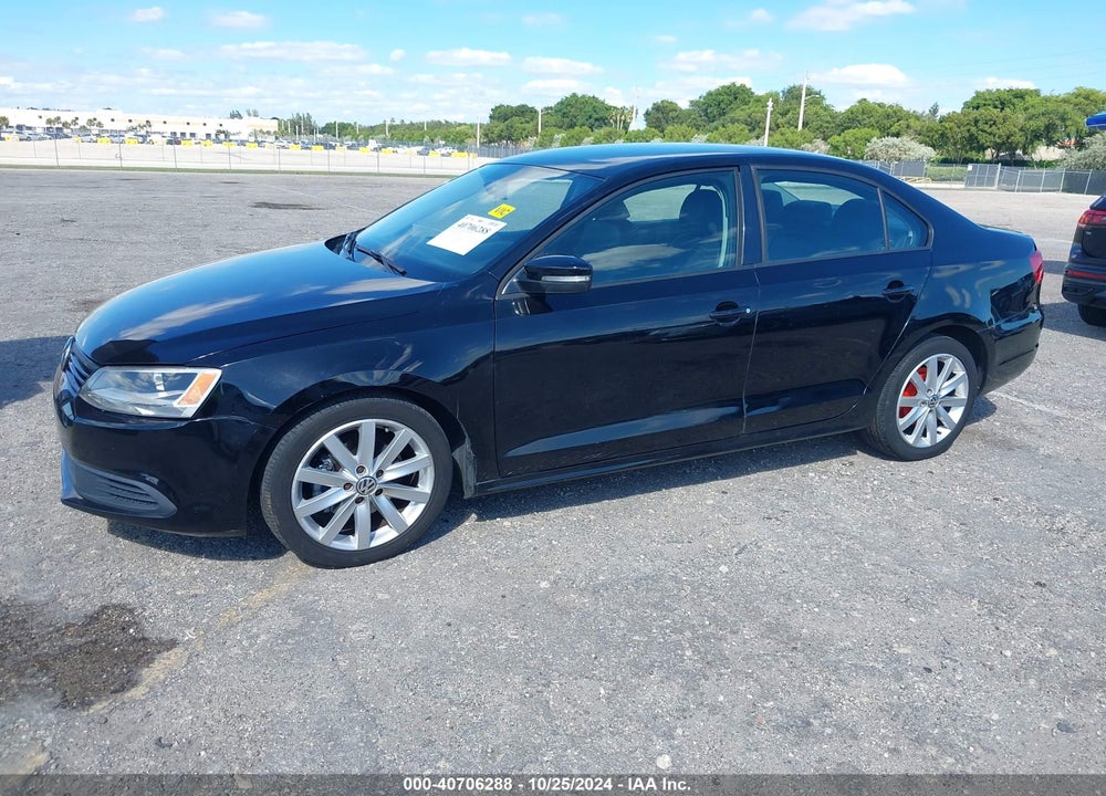 2012 VOLKSWAGEN JETTA SE VIN: 3VWDX7AJXCM351414