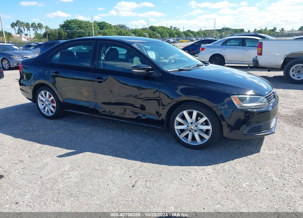 2012 VOLKSWAGEN JETTA SE VIN: 3VWDX7AJXCM351414