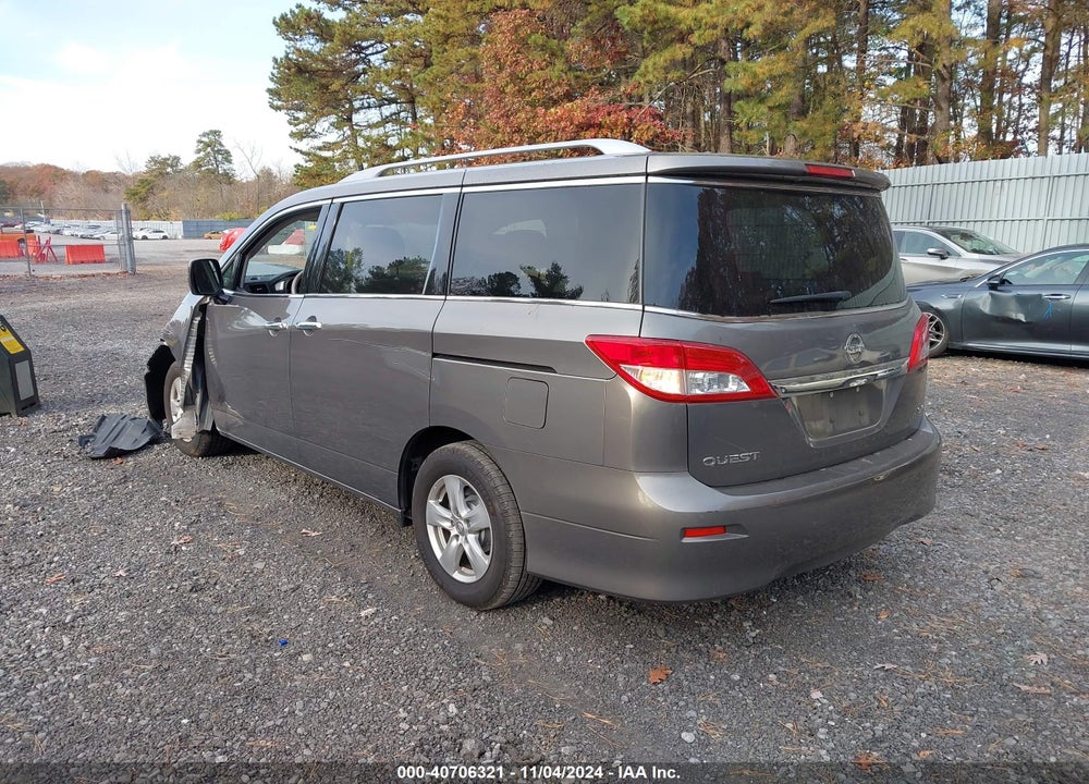2016 NISSAN QUEST SV VIN: JN8AE2KP1G9152780