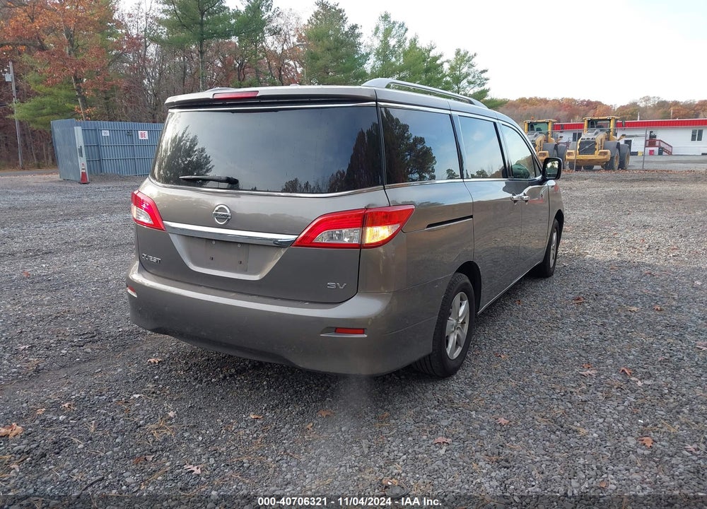 2016 NISSAN QUEST SV VIN: JN8AE2KP1G9152780