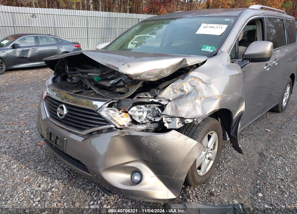 2016 NISSAN QUEST SV VIN: JN8AE2KP1G9152780