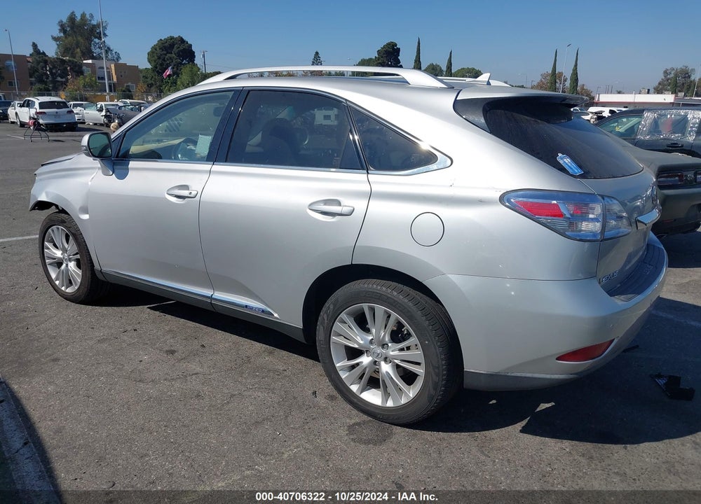 2011 LEXUS RX 450 VIN: JTJBC1BA7B2035506