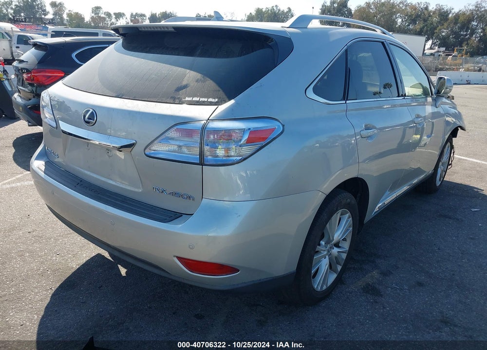 2011 LEXUS RX 450 VIN: JTJBC1BA7B2035506