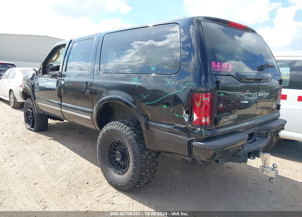 2004 FORD EXCURSION LIMITED VIN: 1FMSU43P84ED76527