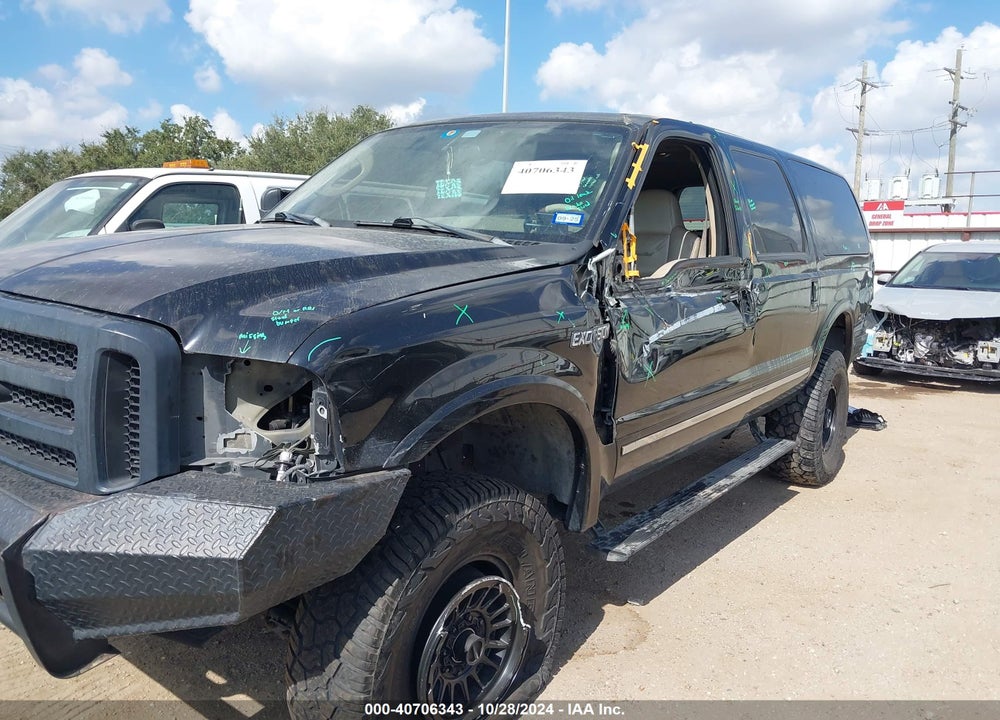 2004 FORD EXCURSION LIMITED VIN: 1FMSU43P84ED76527