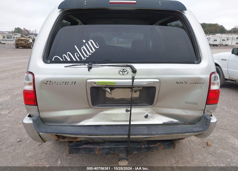 2002 TOYOTA 4RUNNER SR5 V6 VIN: JT3HN86R529072131