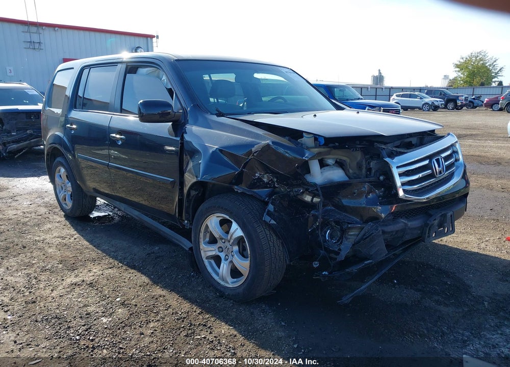 2013 HONDA PILOT EX-L VIN: 5FNYF4H59DB027231