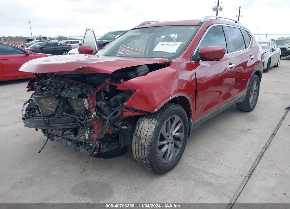 2016 NISSAN ROGUE SL VIN: 5N1AT2MT6GC757050