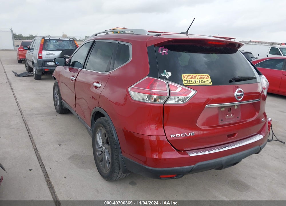 2016 NISSAN ROGUE SL VIN: 5N1AT2MT6GC757050
