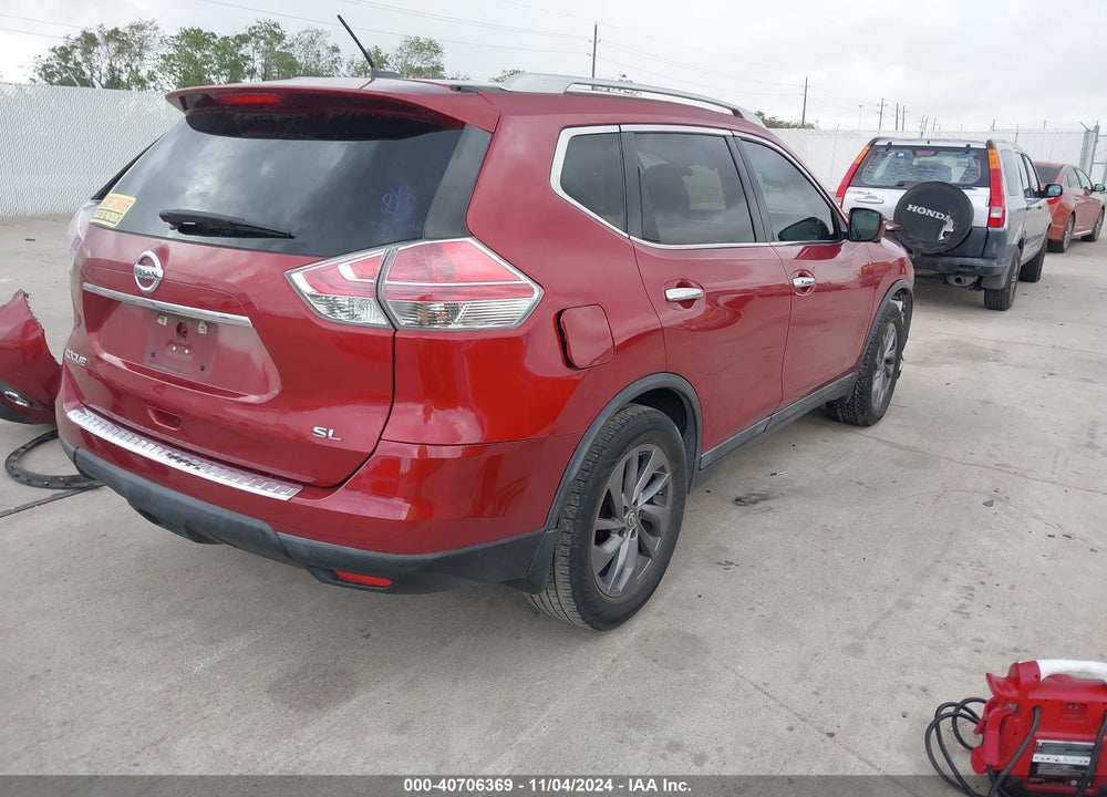 2016 NISSAN ROGUE SL VIN: 5N1AT2MT6GC757050