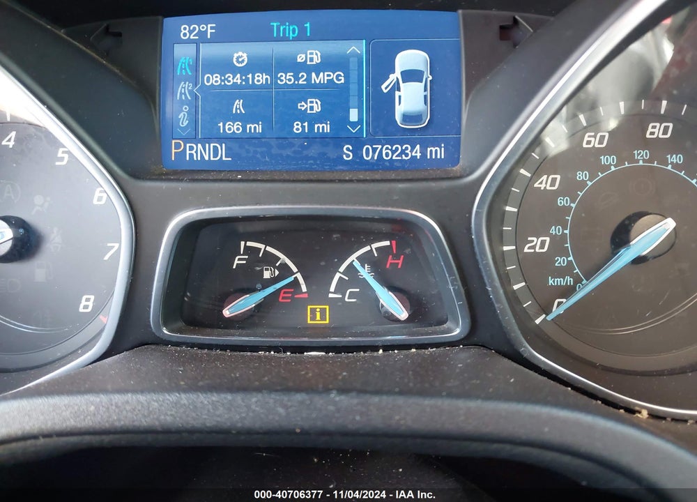 2014 FORD FOCUS SE VIN: 1FADP3K28EL442968