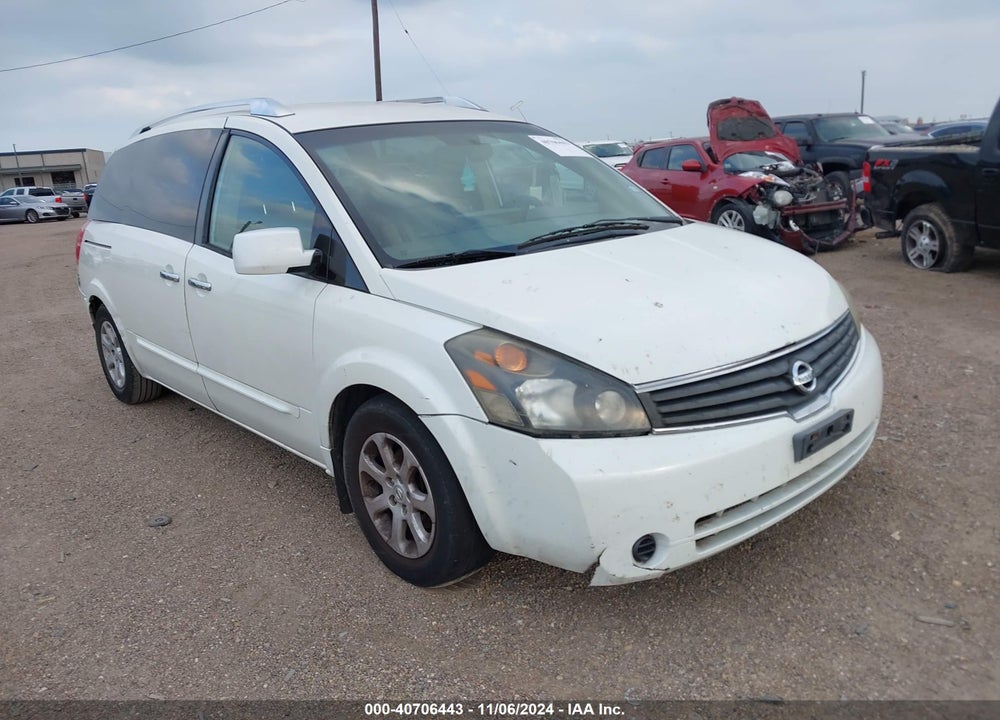 2009 NISSAN QUEST 3.5 SL VIN: 5N1BV28U09N107896