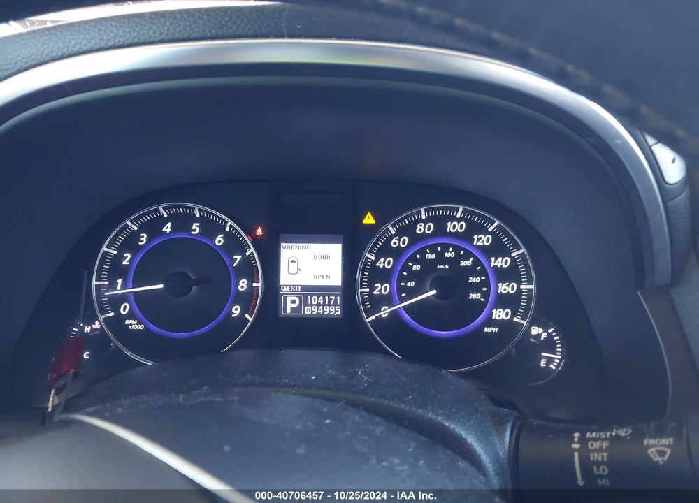 2012 INFINITI FX35 VIN: JN8AS1MW5CM153624
