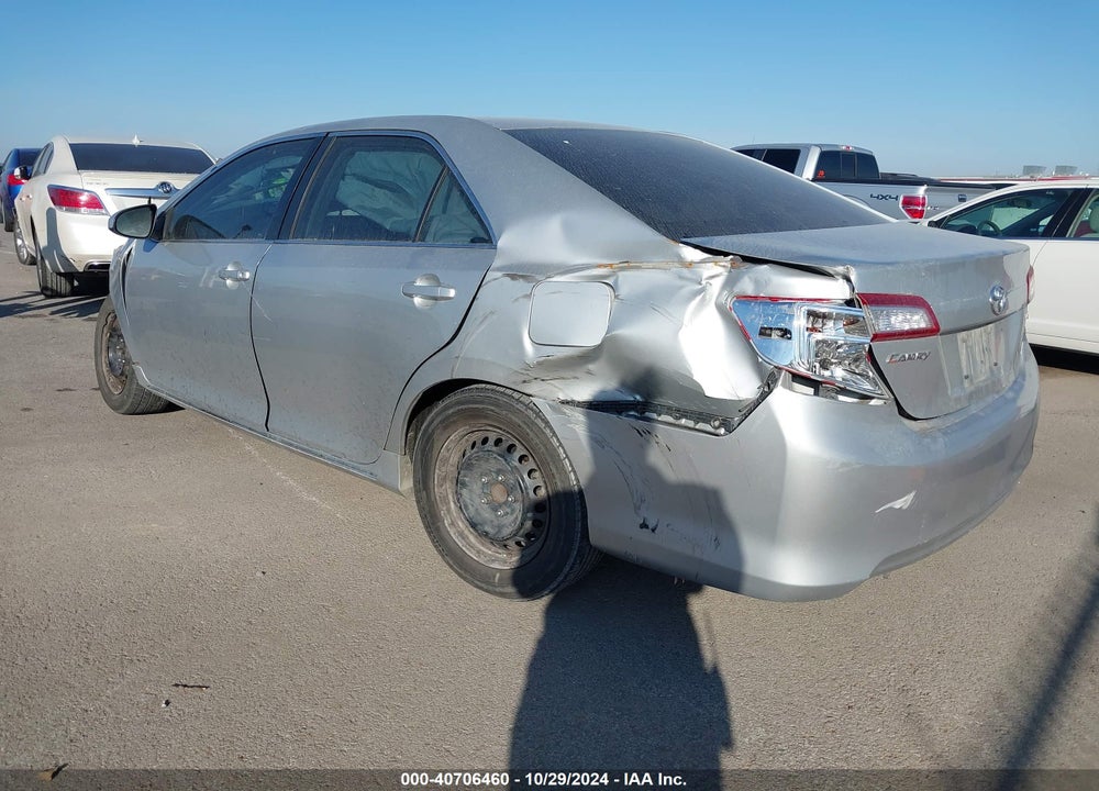 2012 TOYOTA CAMRY LE VIN: 4T4BF1FK4CR268943