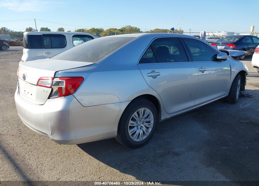 2012 TOYOTA CAMRY LE VIN: 4T4BF1FK4CR268943