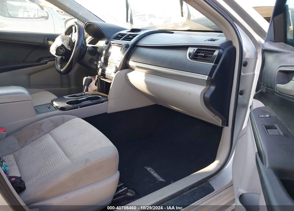 2012 TOYOTA CAMRY LE VIN: 4T4BF1FK4CR268943