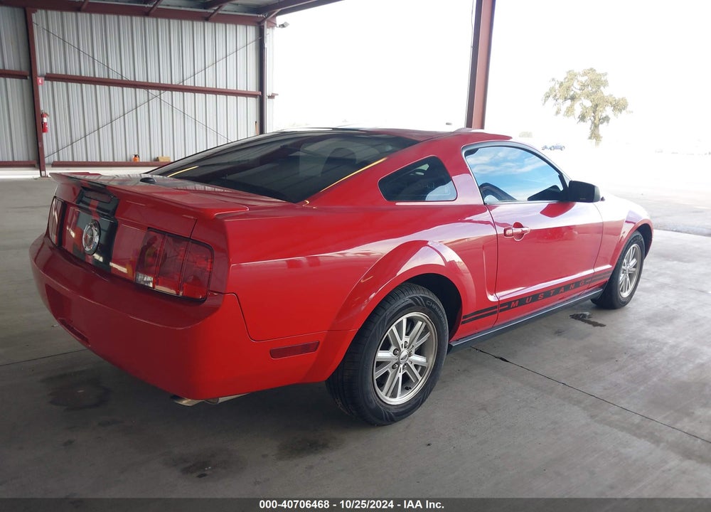 2007 FORD MUSTANG V6 DELUXE/V6 PREMIUM VIN: 1ZVFT80NX75298451
