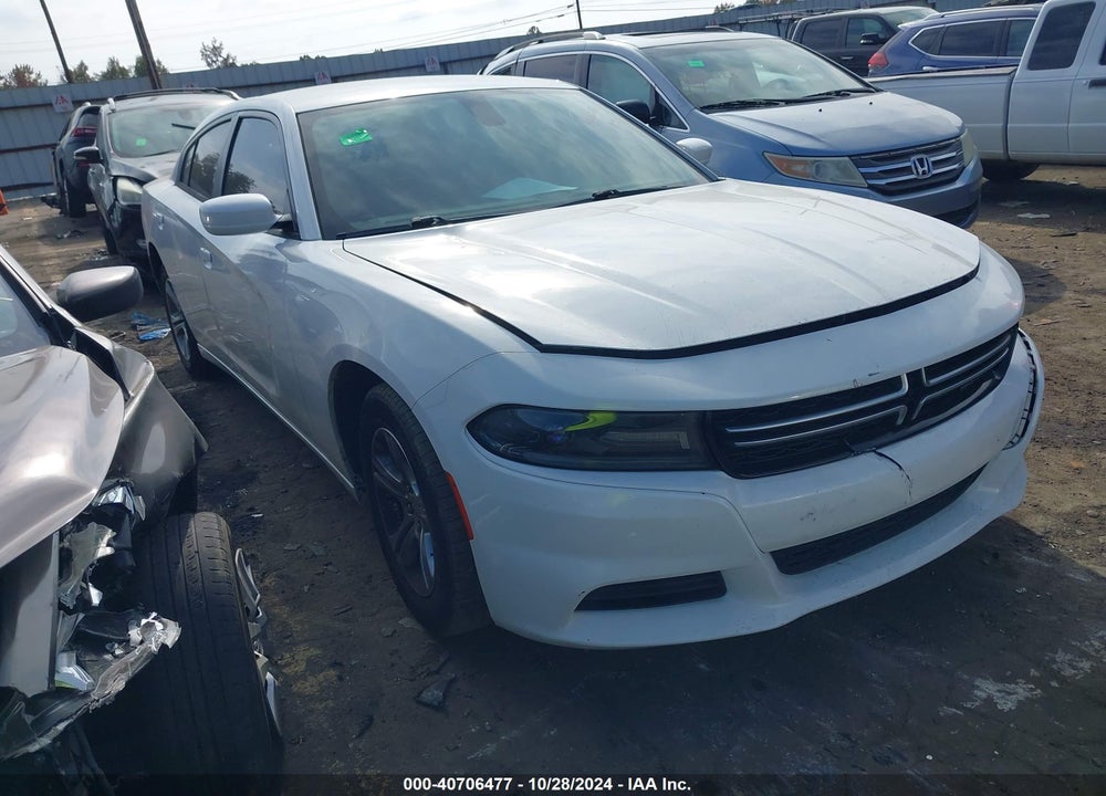 2015 DODGE CHARGER SE VIN: 2C3CDXBG5FH734534