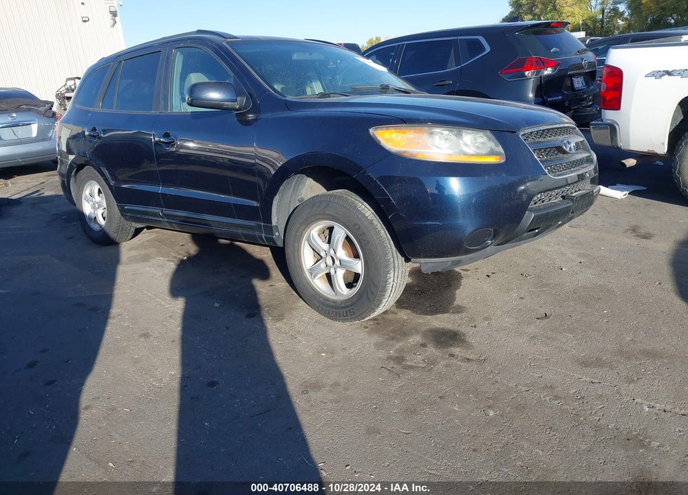 2007 HYUNDAI SANTA FE GLS VIN: 5NMSG73D97H063801