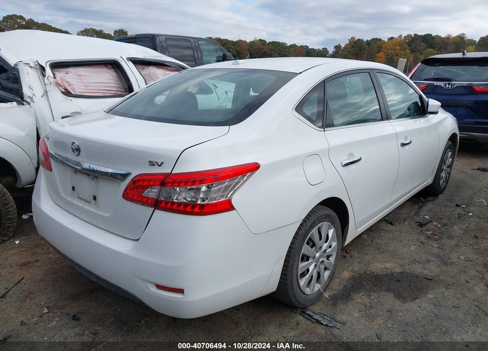 2015 NISSAN SENTRA SV VIN: 3N1AB7AP2FY333983