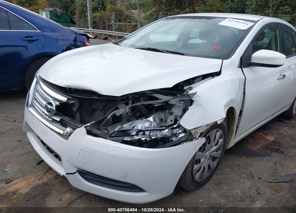 2015 NISSAN SENTRA SV VIN: 3N1AB7AP2FY333983