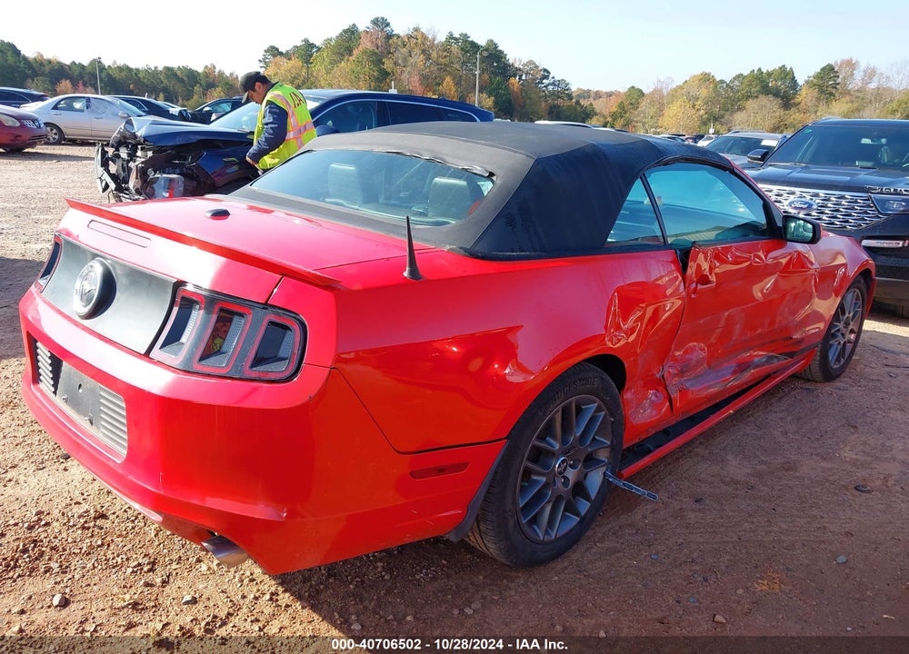 2013 FORD MUSTANG V6 PREMIUM VIN: 1ZVBP8EM0D5203605