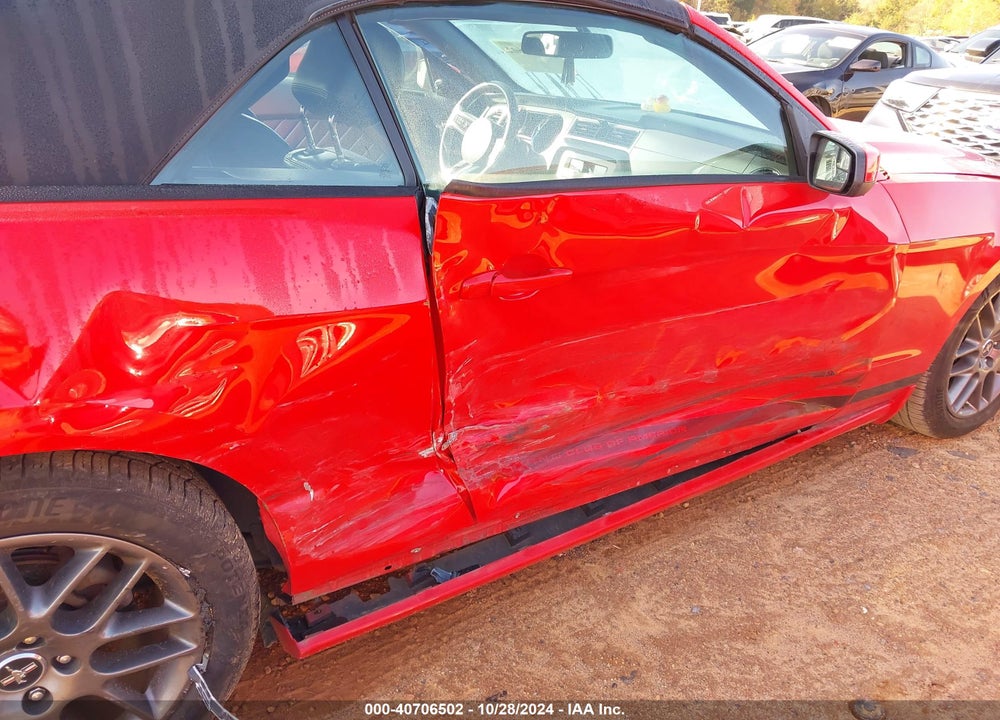 2013 FORD MUSTANG V6 PREMIUM VIN: 1ZVBP8EM0D5203605