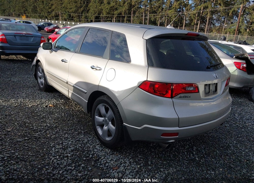 2009 ACURA RDX VIN: 5J8TB18599A006367