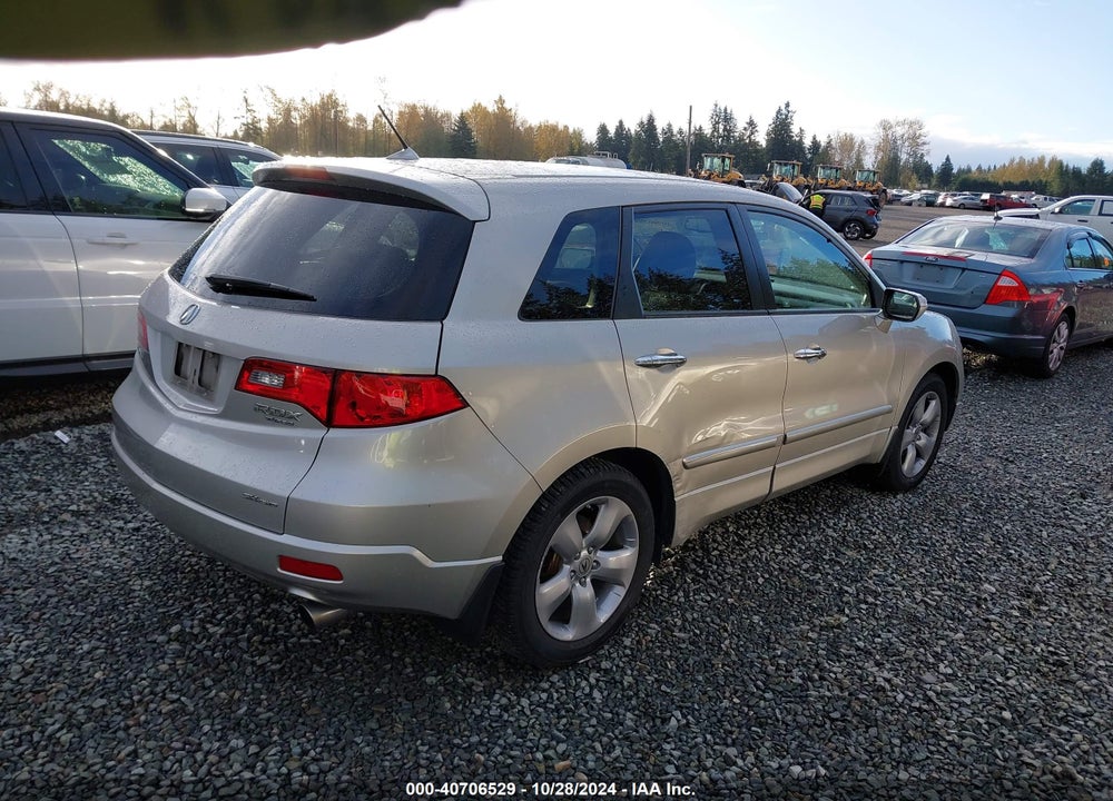 2009 ACURA RDX VIN: 5J8TB18599A006367