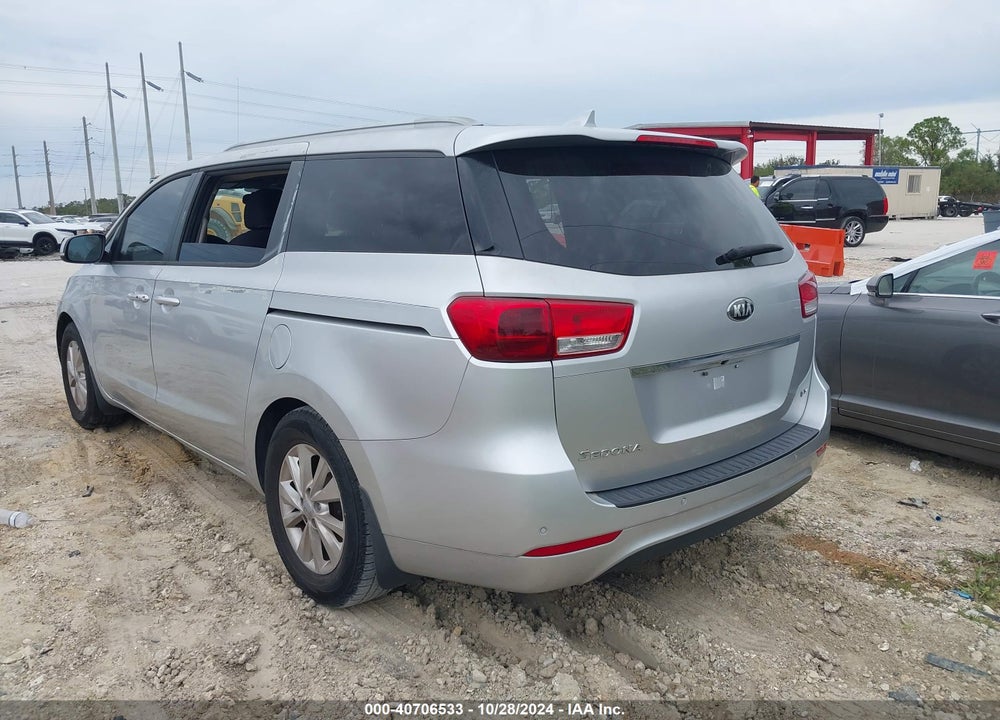 2016 KIA SEDONA LX VIN: KNDMB5C13G6209608