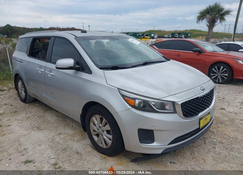 2016 KIA SEDONA LX VIN: KNDMB5C13G6209608
