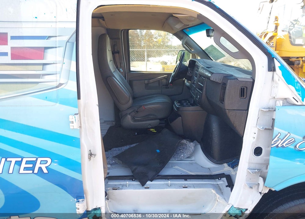 2021 CHEVROLET EXPRESS CARGO RWD 2500 EXTENDED WHEELBASE WT VIN: 1GCWGBF71M1313063